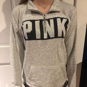 (SOLD) VS Pink Gray Pullover